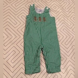 LTC Green Checkered Gingerbread Jon Jon